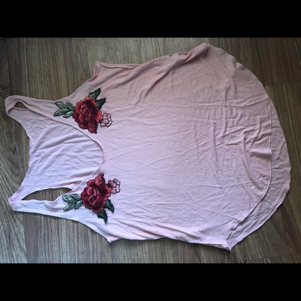 💕Pink & Rose Tank Top